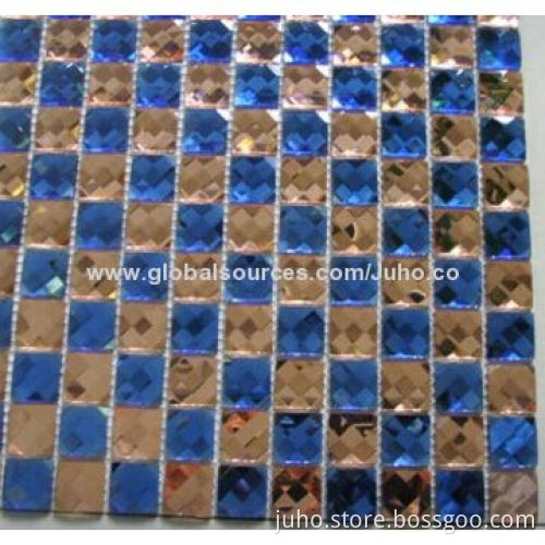 Crystal 5 Surface Glass Mosaic, 25*25mm Particle Size, 100 Pieces MOQ